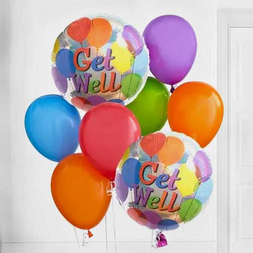 Well Balloon Bouquet-Get Well Balloon Bouquet Delivery