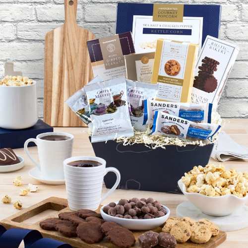 Christmas Coffee Basket-Holiday Coffee Gifts For Christmas