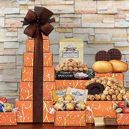 - Thanksgiving Gift Baskets For Friend | Season Of Thanks Gift Tower