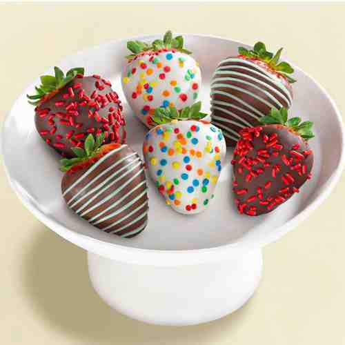 - Send Chocolate Dipped Strawberries To New Mexico | 6 Pcs Dipped Strawberries