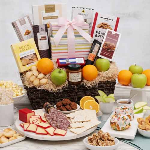 Celebration Gourmet Basket-Send Gourmet Gift Hamper New Mexico