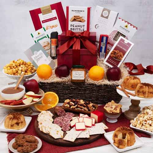 Holiday Gift Hamper Send Gourmet Gift Hamper North Dakota