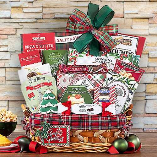 - Christmas Gift Baskets For Loved Ones | Holiday Sweet Delight Basket