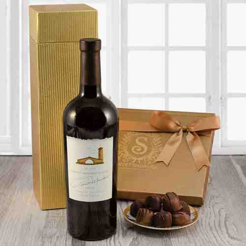 Mondavi Napa Cabernet and Chocolates-Send Carbarnet And Cocolates To Usa