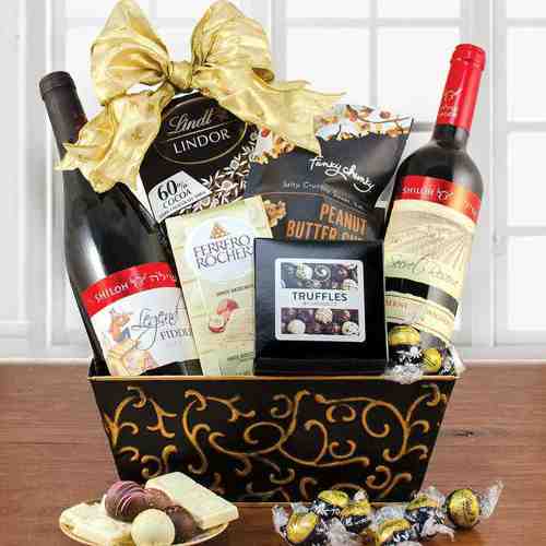 Shiloh Red Wine Hamper-Wine Gift Hamper Delivery  Colorado