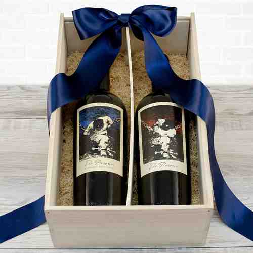 Prisoner Red Wine Duo Gift Box-The Prisoner Red Blend And Cabernet Delivery Usa