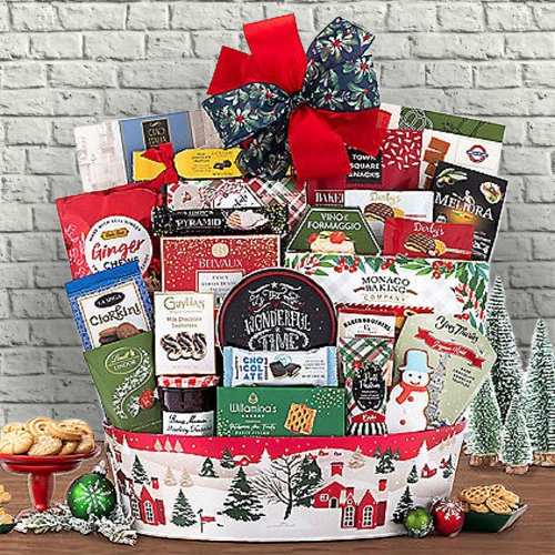 - Xmas Gift Basket For Budget-Friendly Gifting | Festive Delight Goodies Basket