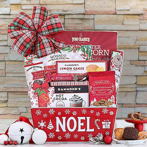 - Seasonal Gift Basket For Christmas | Noel Holiday Delight