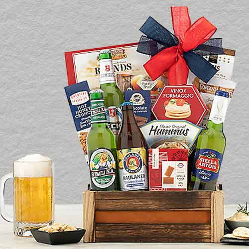 Non Alcoholic Beer Gift Basket - send beer gift basket to Florida USA