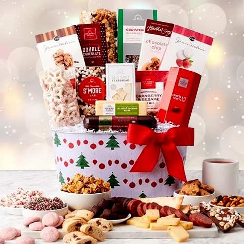 - Elegant Corporate Gift Baskets For Client Appreciation | Premium Festive Gift Basket