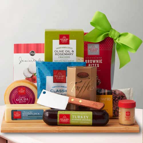 Spring Charcuterie Gift Hamper-Christmas Food Gift Baskets Delivery  New York