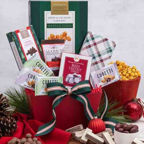 A Taste Of Christmas-Christmas Gourmet Gift Baskets Alabama