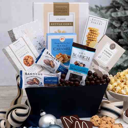 Winter Woderland - Christmas Gourmet Gift Baskets Connecticut