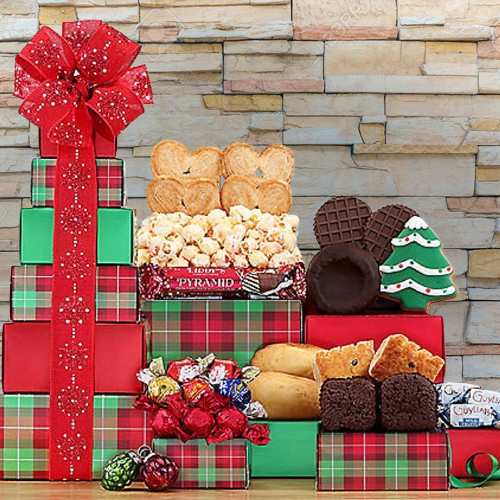 - Holiday Gift Tower For Kids | Festive Joy Gourmet Tower