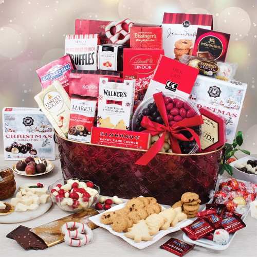 Gourmet Delights Holiday Basket