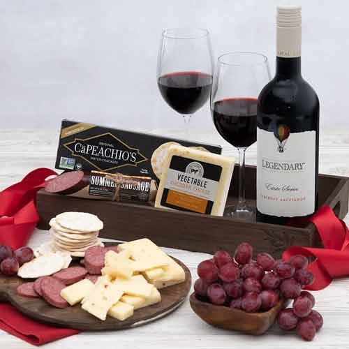 Cabernet Hamper-Best Marriage Anniversary Gifts USA