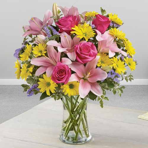 - Order Flowers For Girlfriend | Graceful Whisper Of Pink Flower