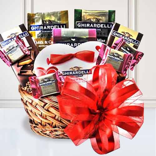 Ghirardelli Chocolate Basket